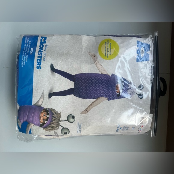 Disguise Toddler Girls' Monsters, Inc. Deluxe Boo Monster Tunic Costume - Picture 4 of 6